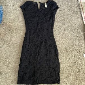 Black lace cocktail dress size S